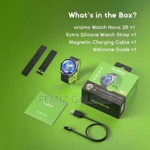 Oraimo Watch Nova 2r 1.43" Amoled 35-Day Standby Smart Watch