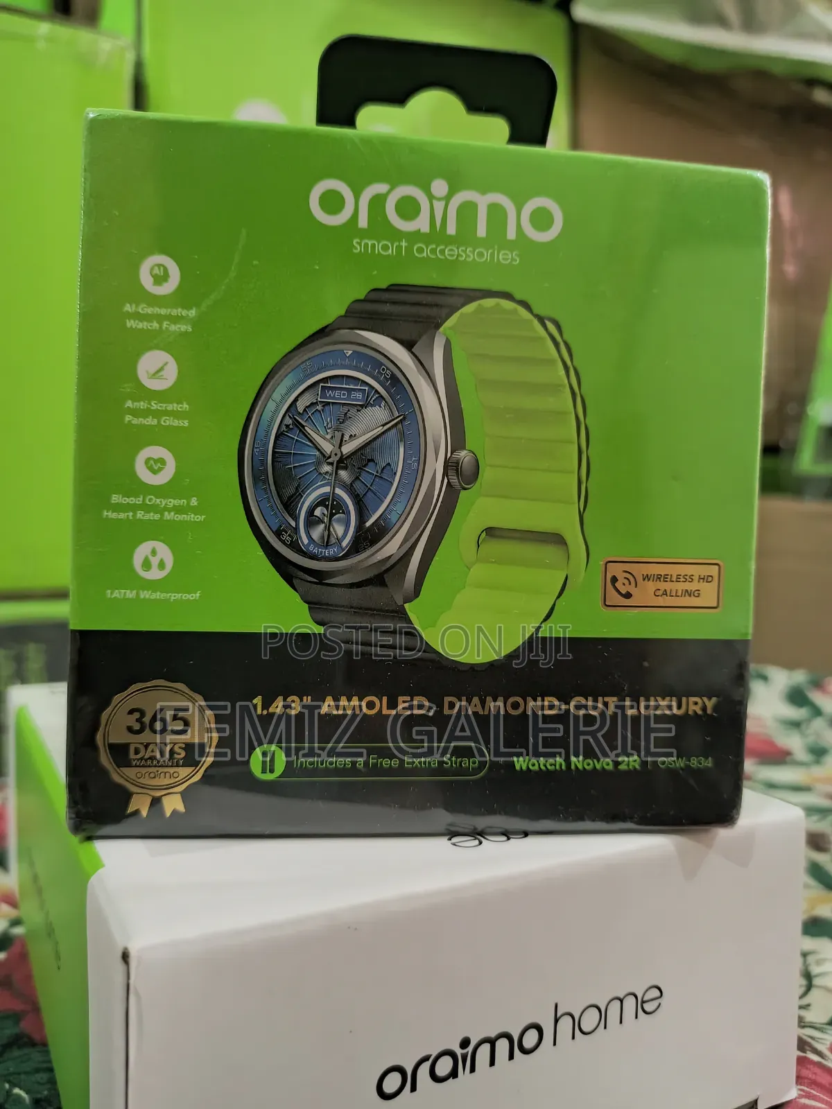Oraimo Watch Nova 2r 1.43" Amoled 35-Day Standby Smart Watch