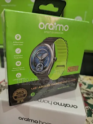 Oraimo Watch Nova 2r 1.43" Amoled 35-Day Standby Smart Watch