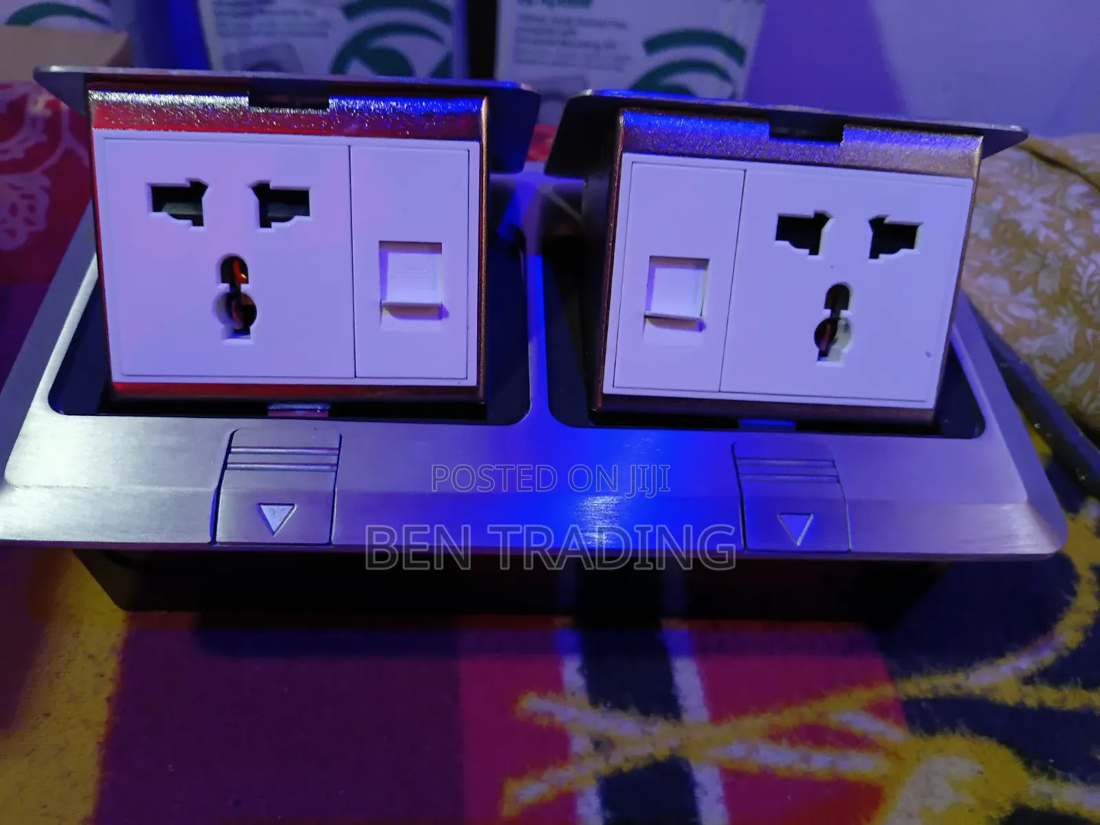 Floor Socket Double