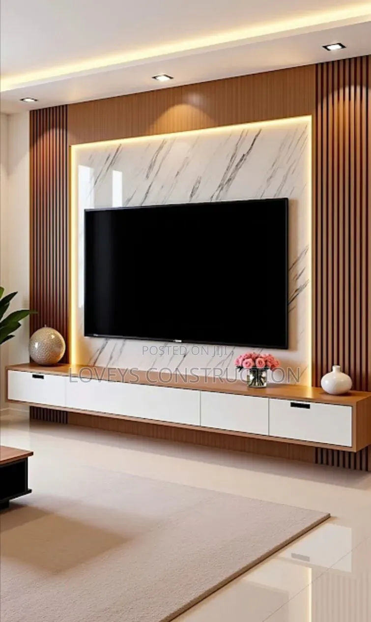 TV Area and Cladding