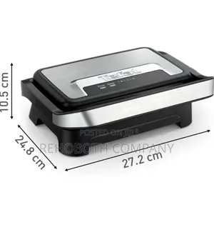 Tefal Inicio Compact 2-in-1 Contact and Panini Grill, 1000 W