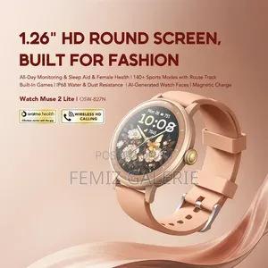 Oraimo Watch Muse 2 Lite 1.26'' Ip68 Chic Versatile Smart Watch