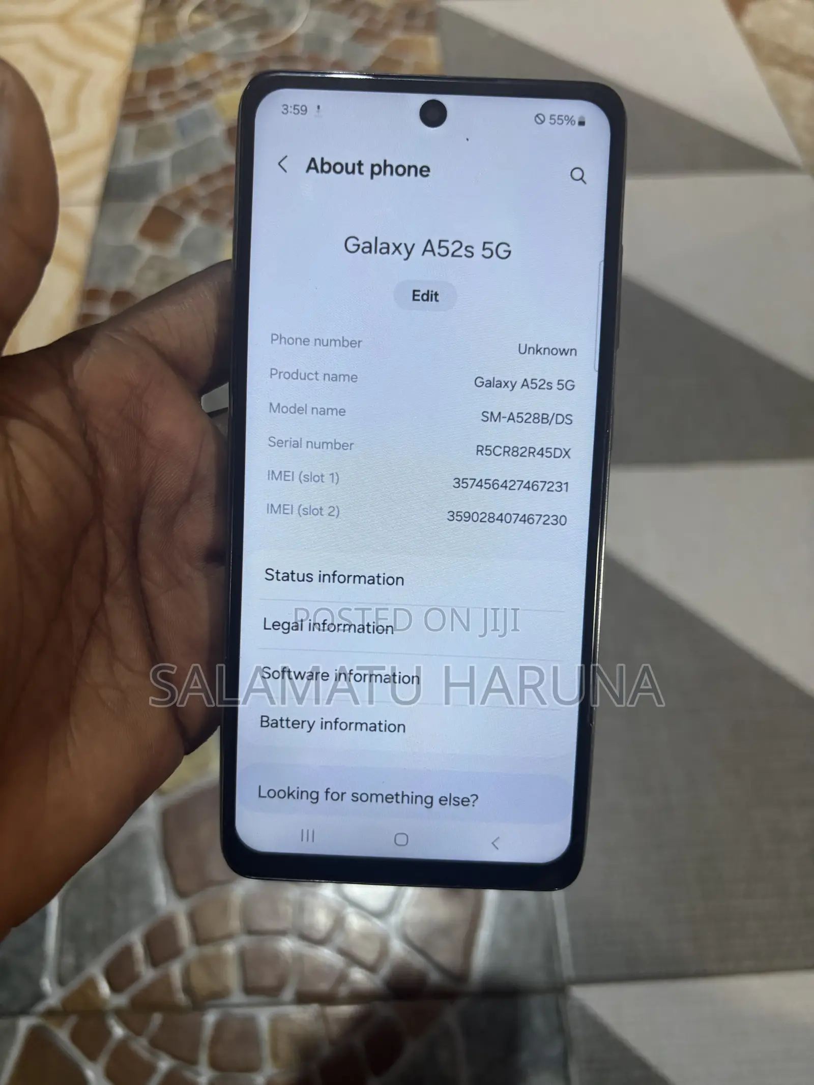 Samsung Galaxy A52s 5G 128 GB Green