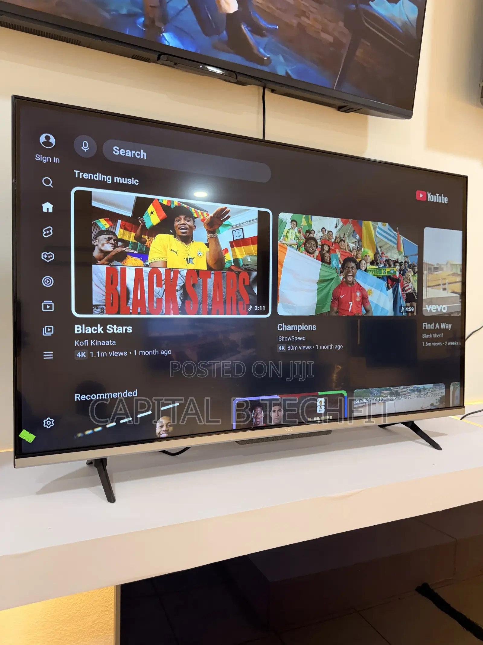 43inches Full Digital Satellite Android Smart Uhd HDR TCL Machine