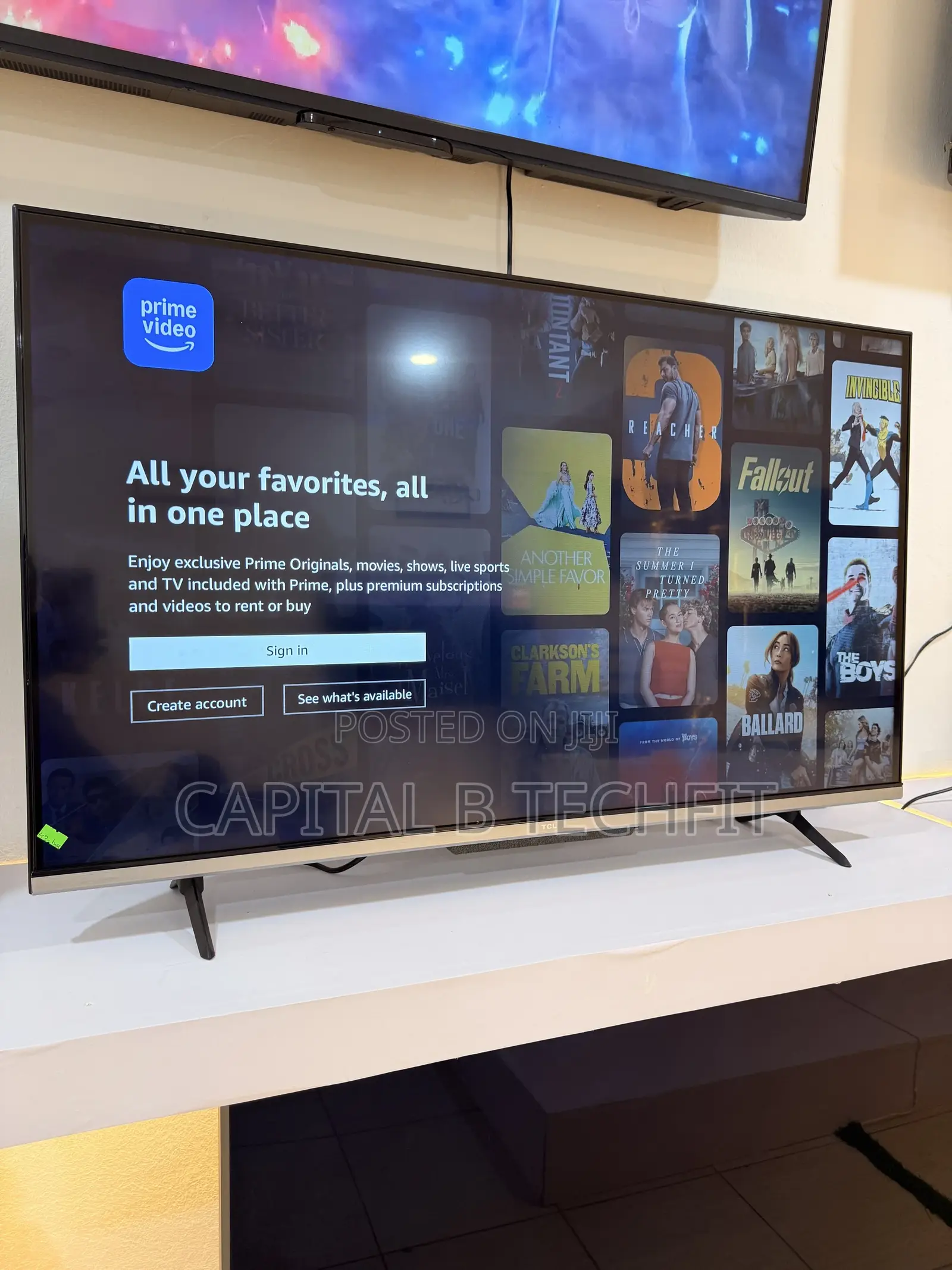 43inches Full Digital Satellite Android Smart Uhd HDR TCL Machine
