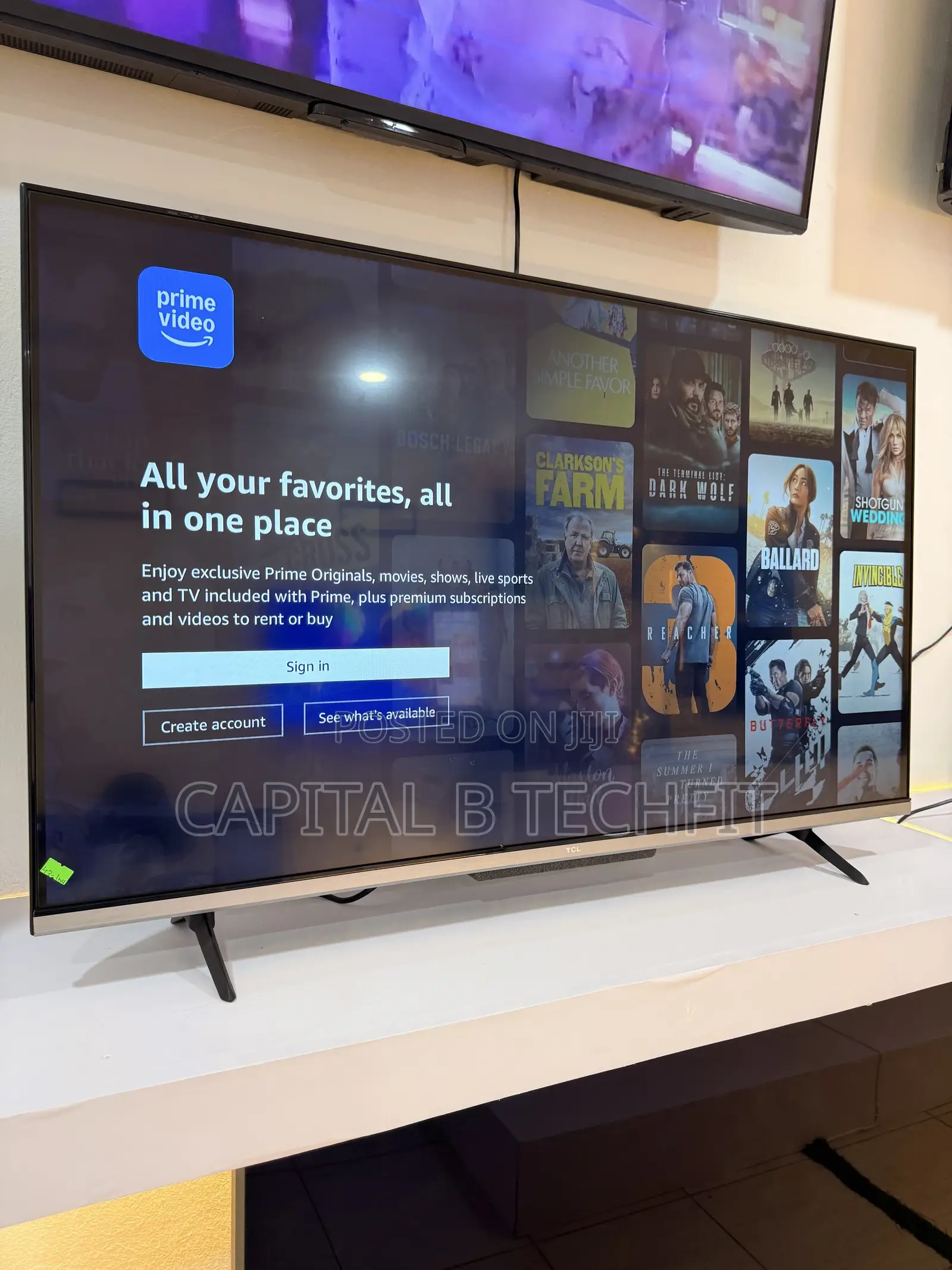 43inches Full Digital Satellite Android Smart Uhd HDR TCL Machine