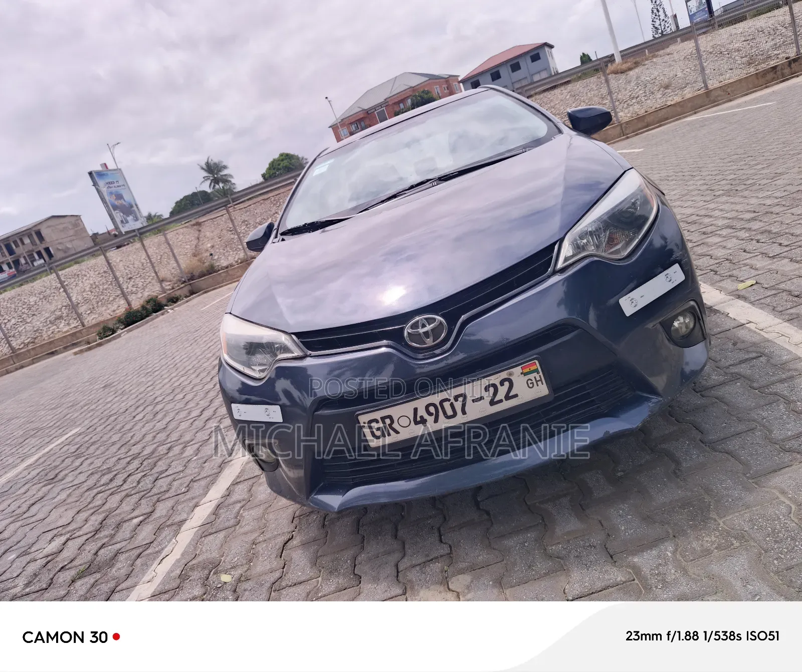 Toyota Corolla 2015 Blue
