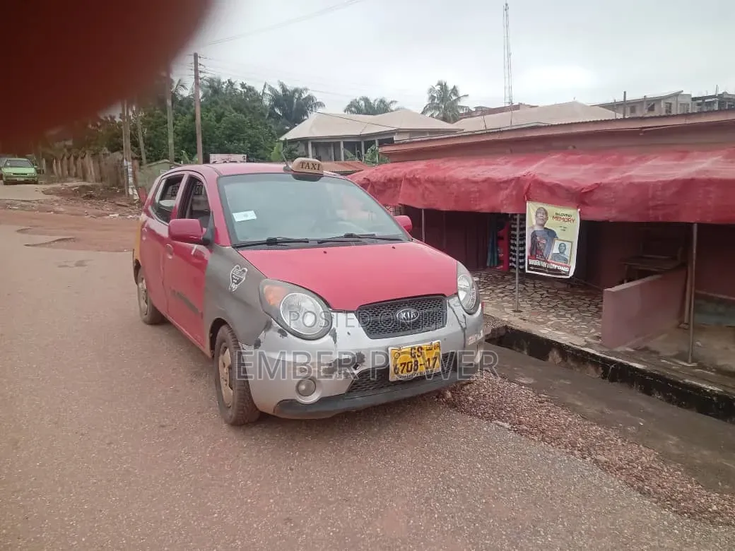 Kia Morning 2010 Red