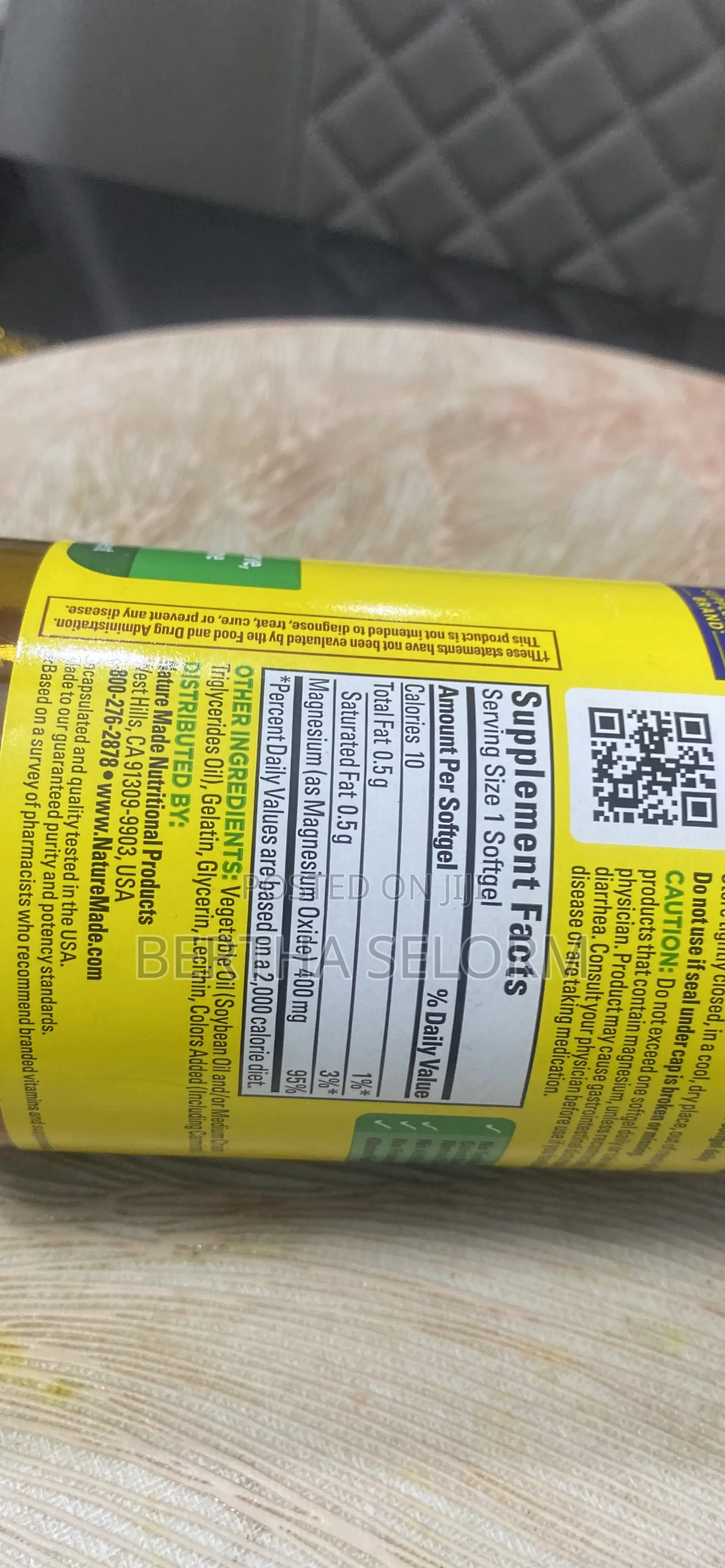 Nature Mades Magnesium Extra Strength