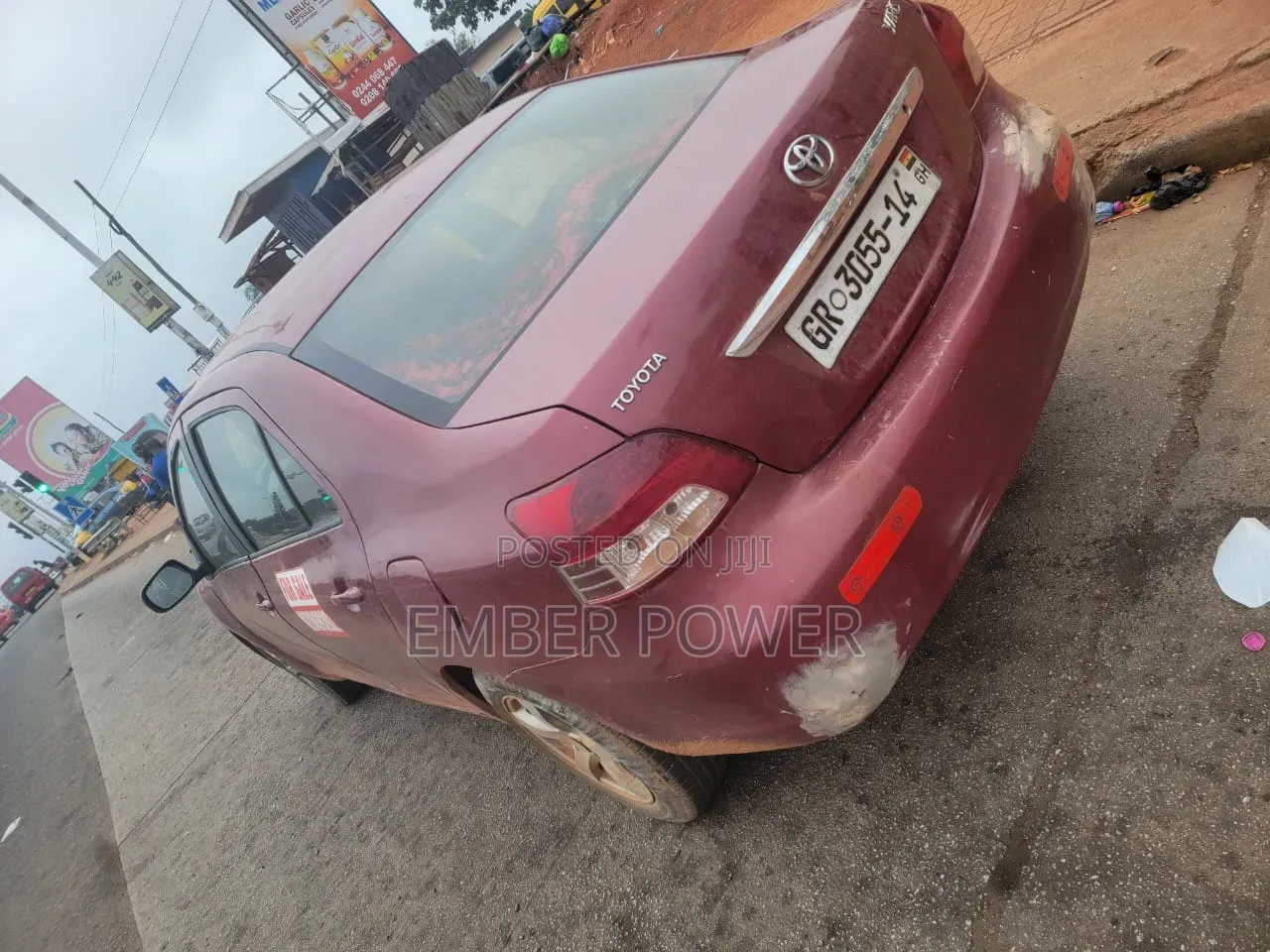 Toyota Yaris 2010 Red