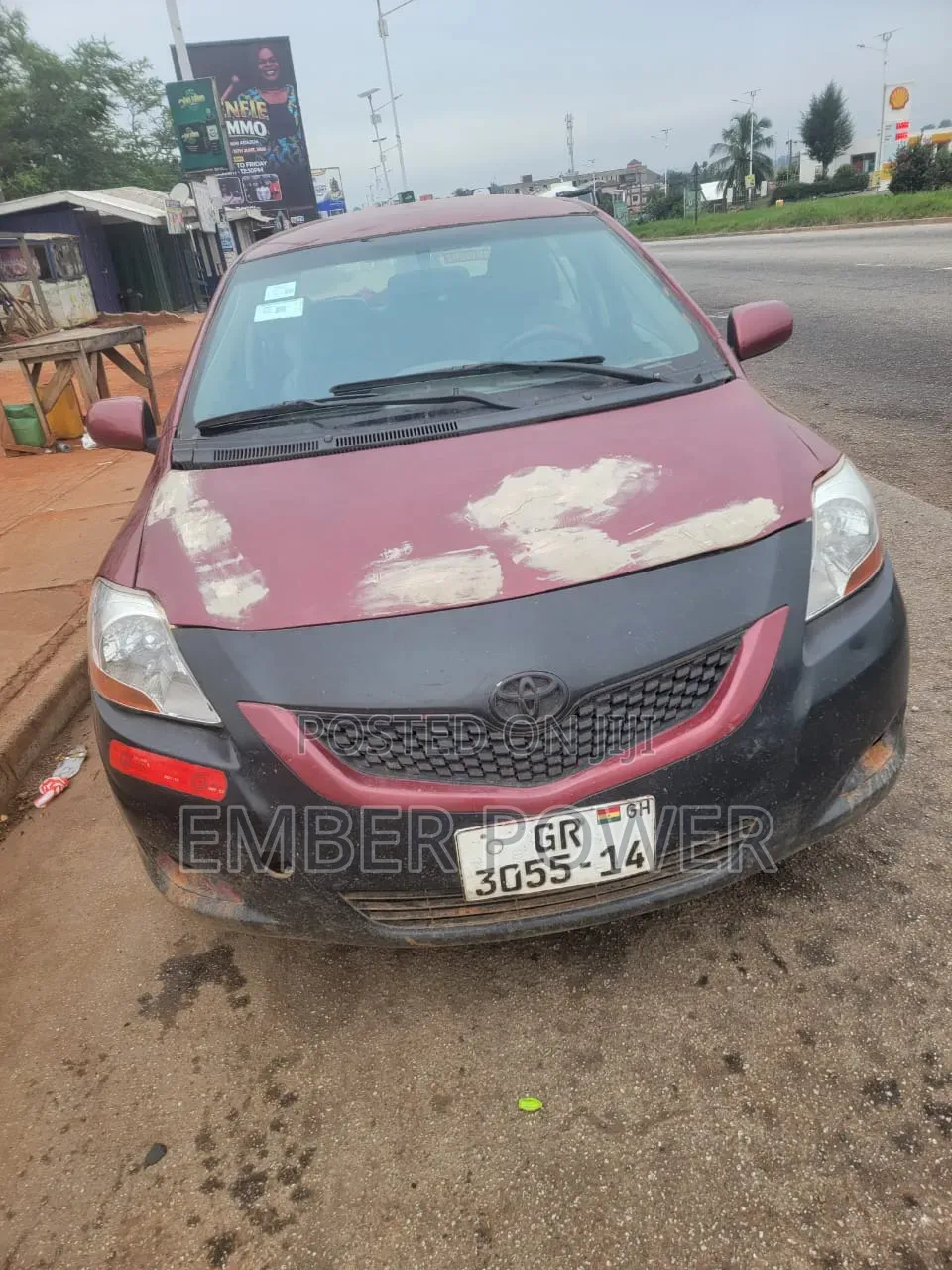 Toyota Yaris 2010 Red