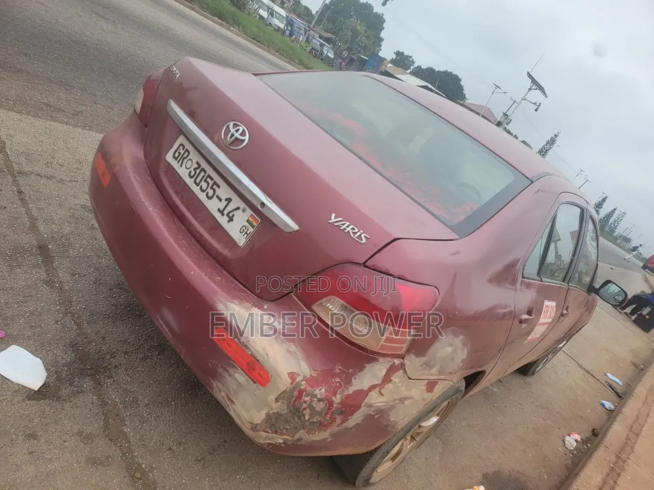 Toyota Yaris 2010 Red
