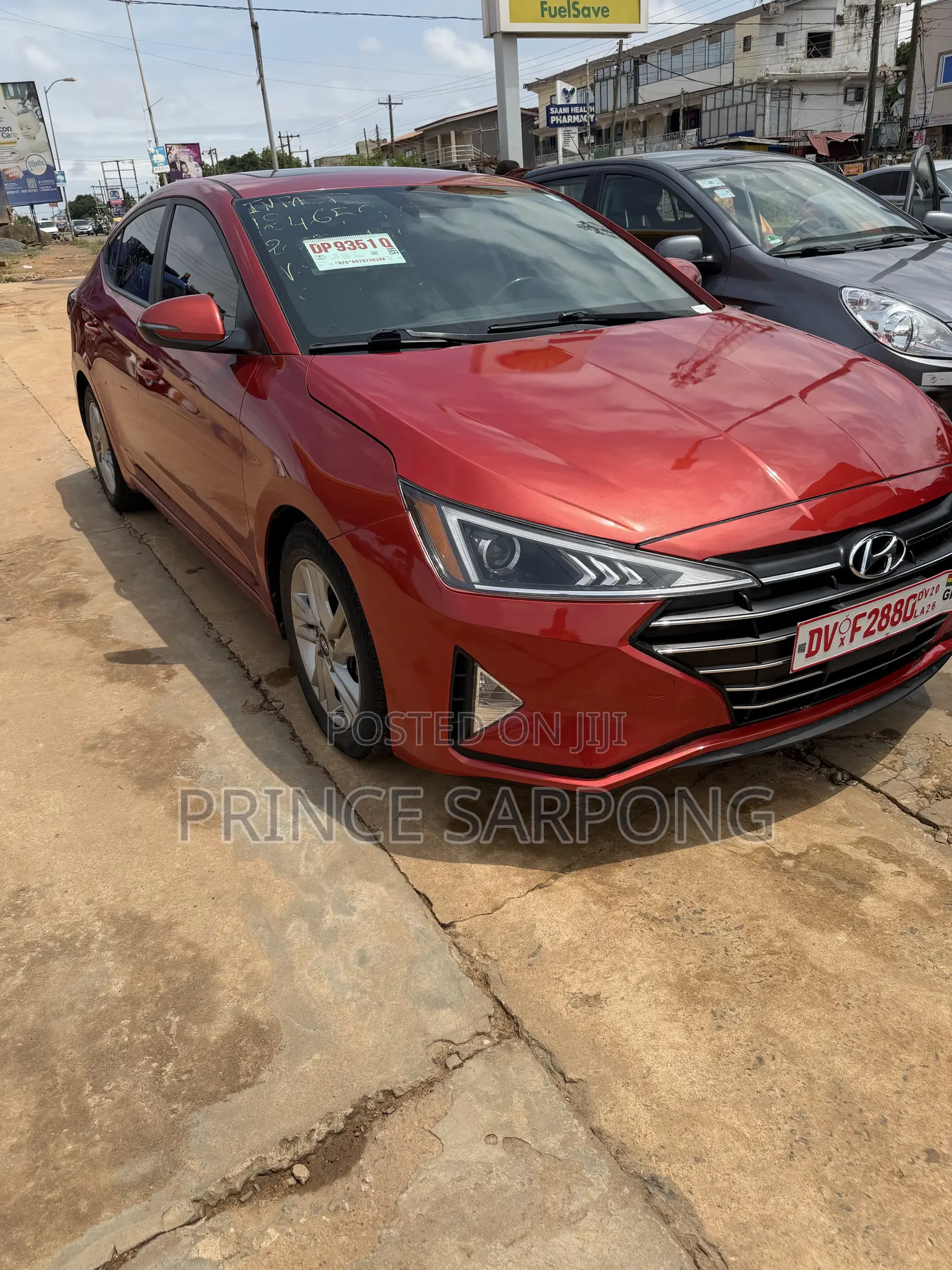 Hyundai Elantra Limited 2020 Red