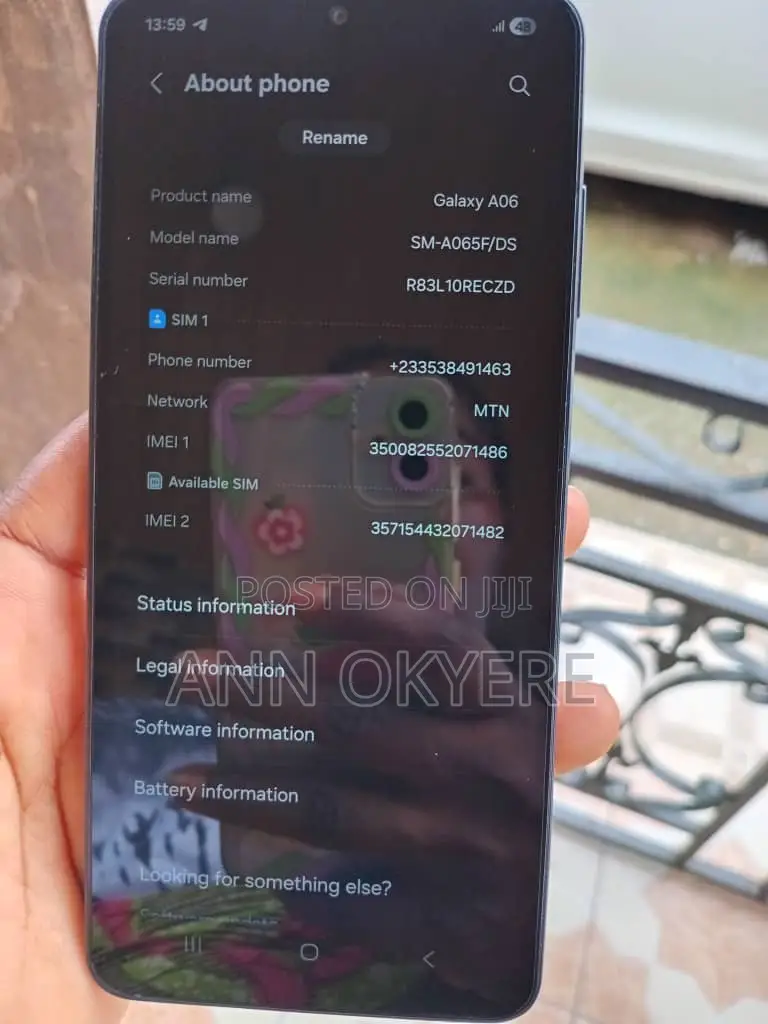 Samsung Galaxy A06 64 GB Blue