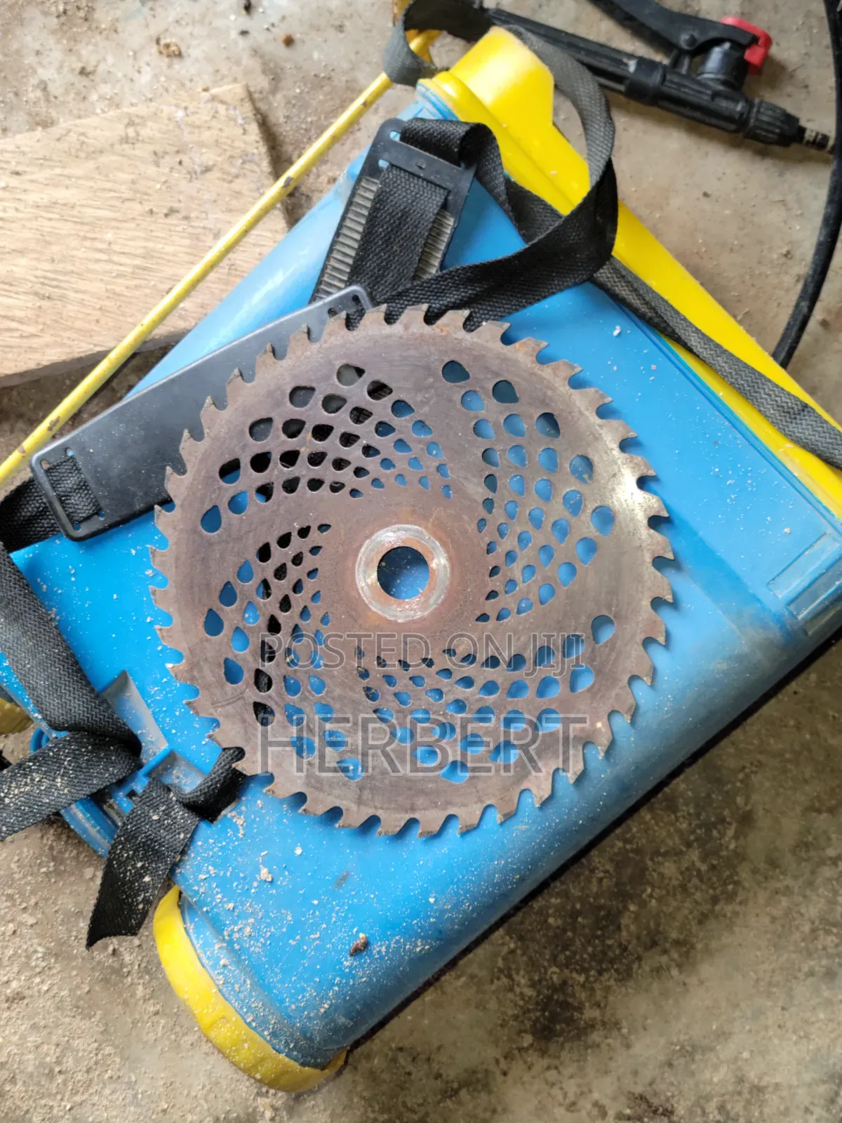 Brush Cutter With Multiple Accessories