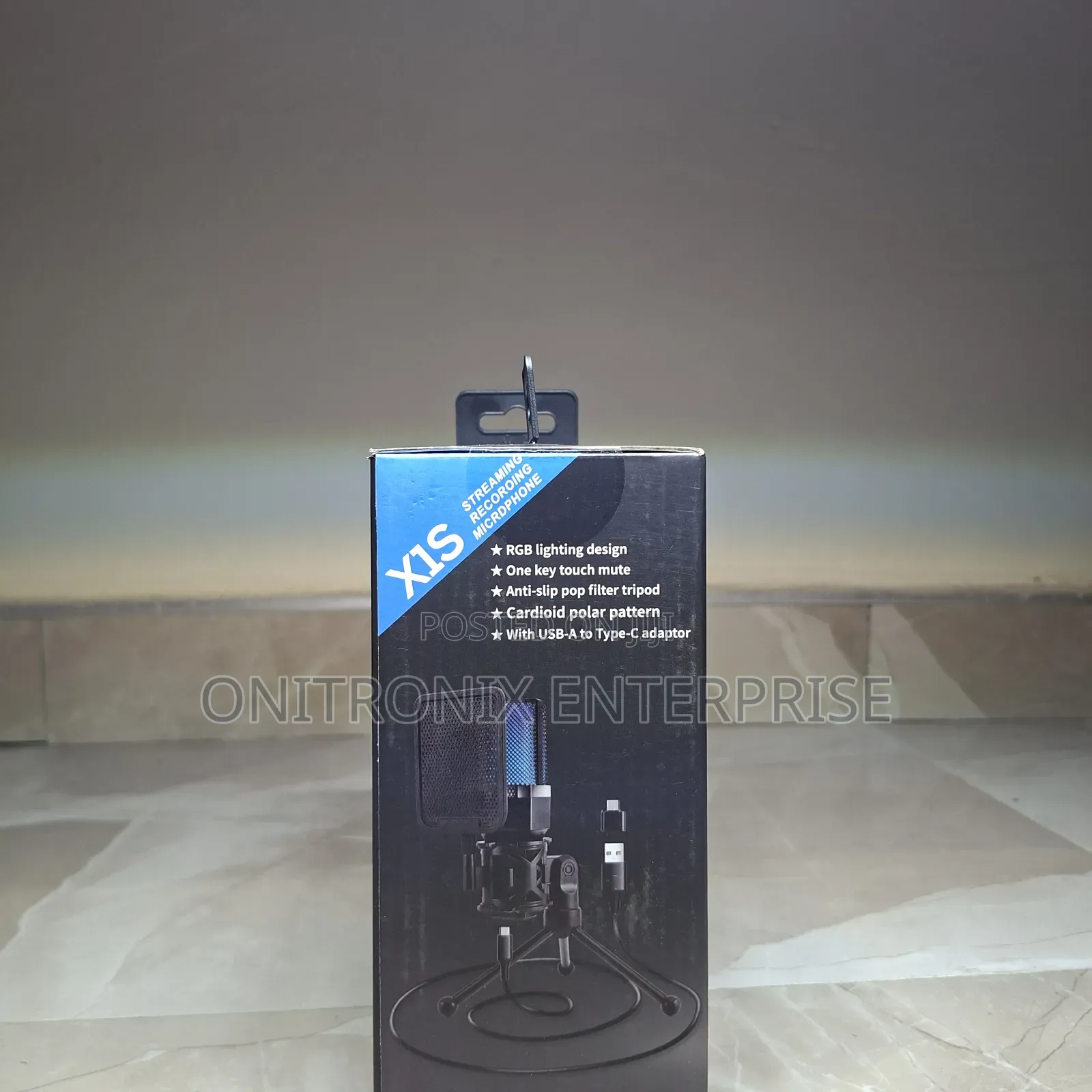 X1s RGB Usb Gaming Microphone