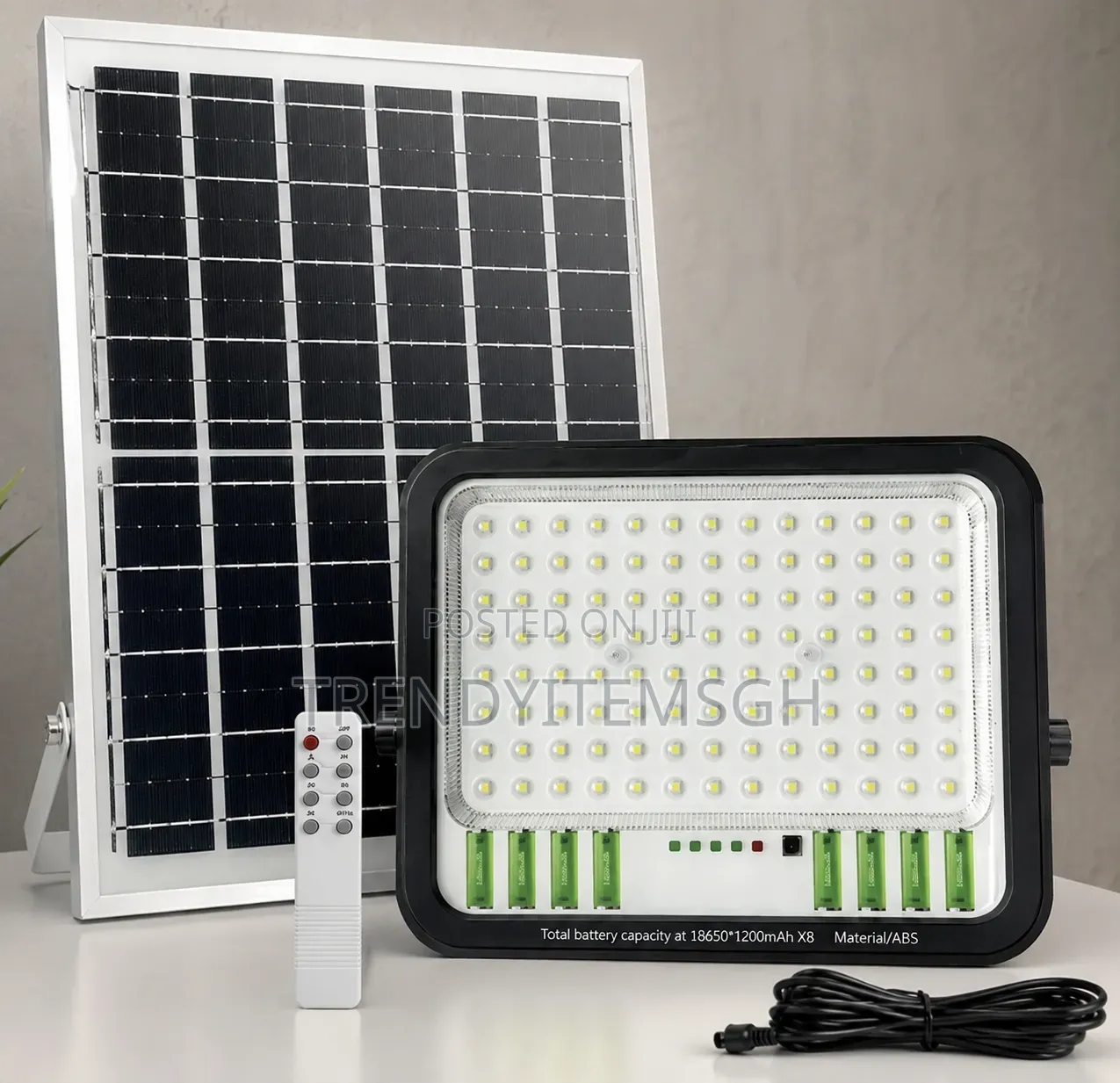 300w Solar Flood Light – Waterproof Outdoor Led Light With Remote