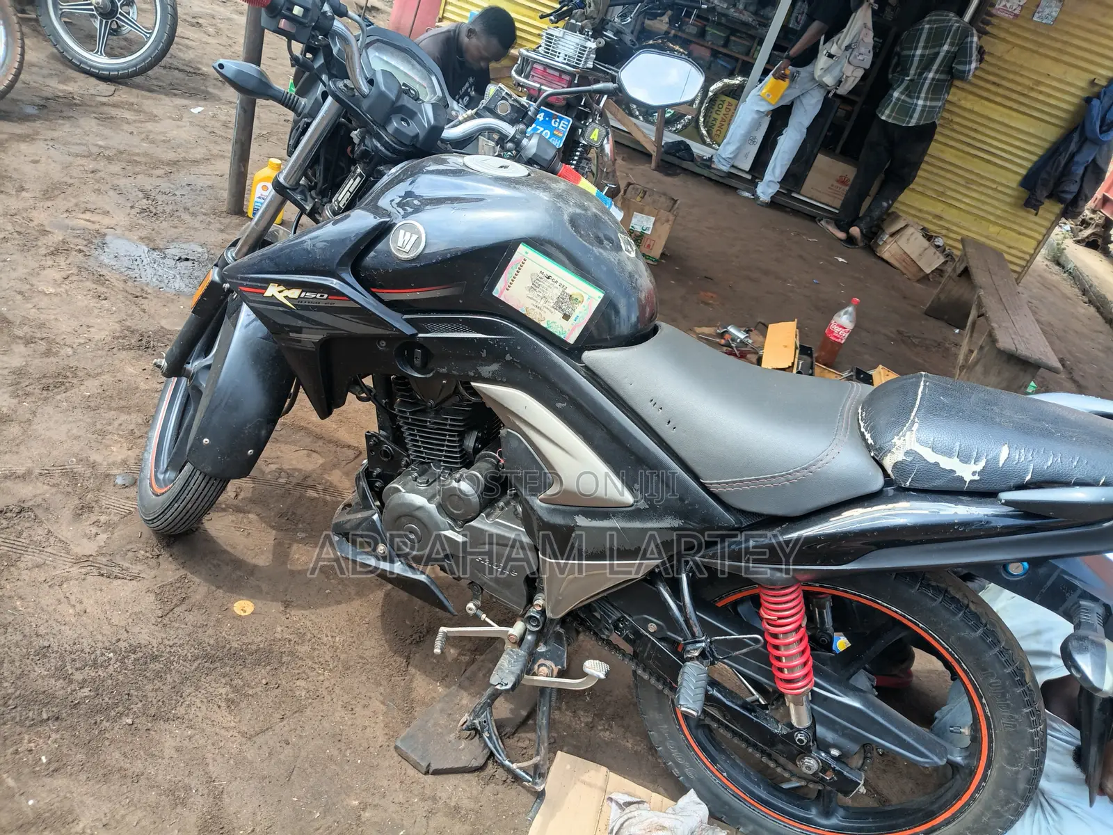 Haojue HJ100T-5A 2024 Black