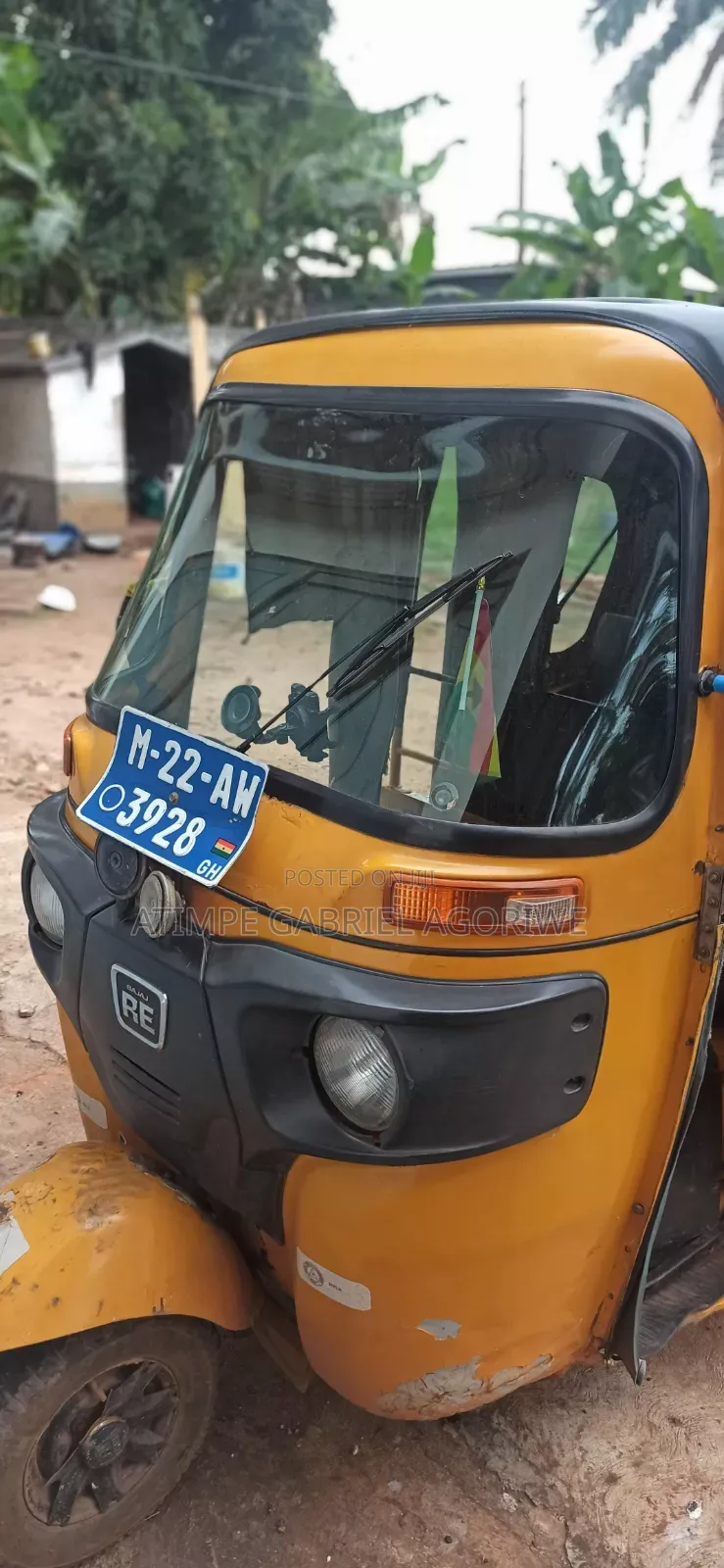Bajaj RE 2022 Yellow