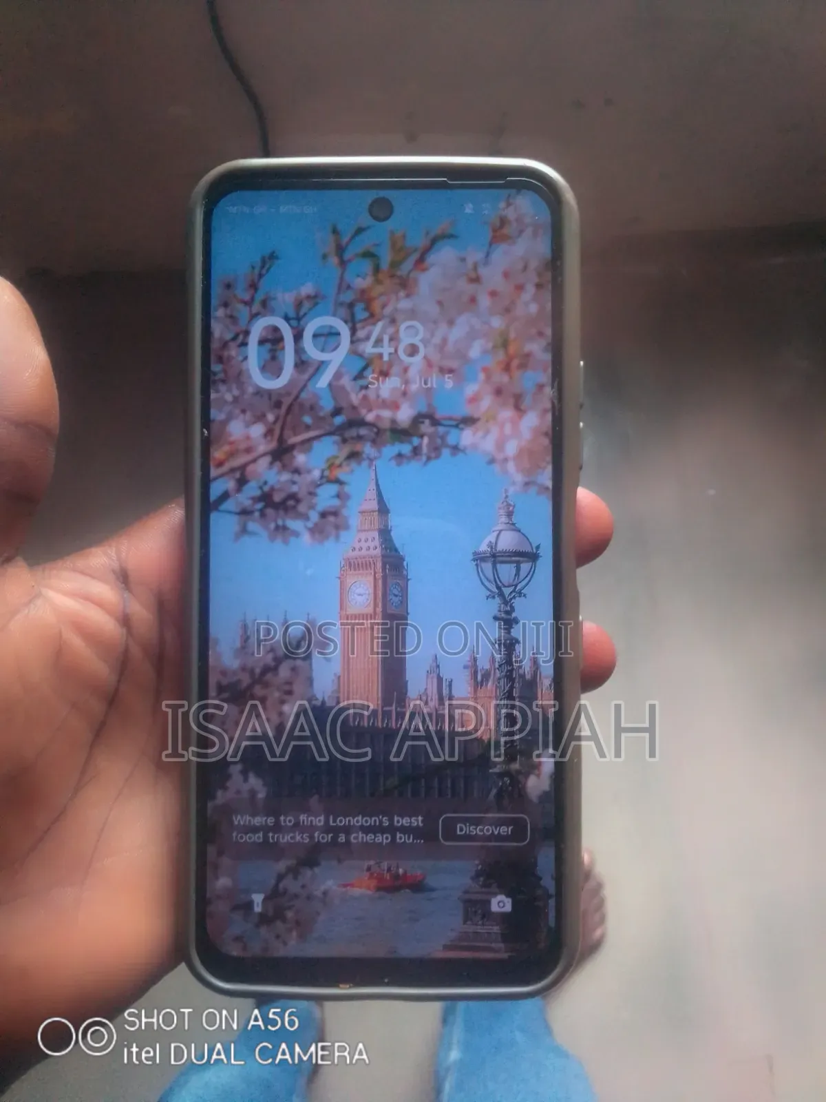 New Infinix Hot 60i 128 GB Blue