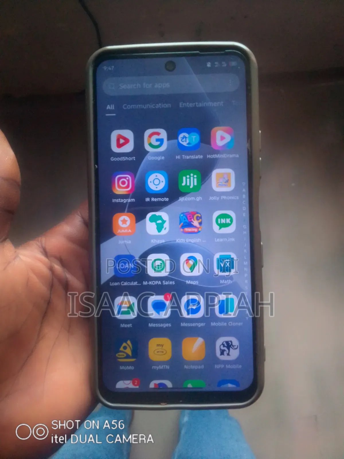 New Infinix Hot 60i 128 GB Blue