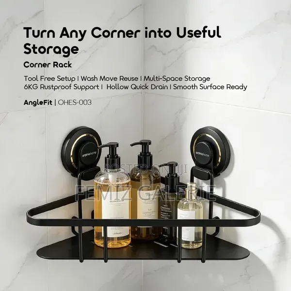 Oraimo Anglefit Rustproof-tool-free-corner-rack