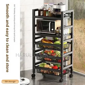 5-Tier Kitchen Storage Rack – 127×50×33cm