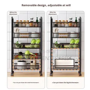 Multi-Tier Kitchen Storage Rack – 102×44cm