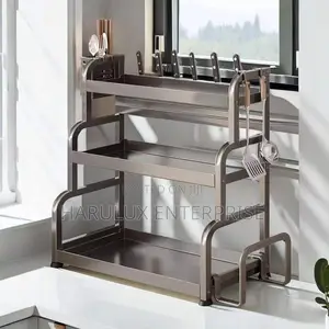 3-Tier Kitchen Storage Rack – 50×57cm