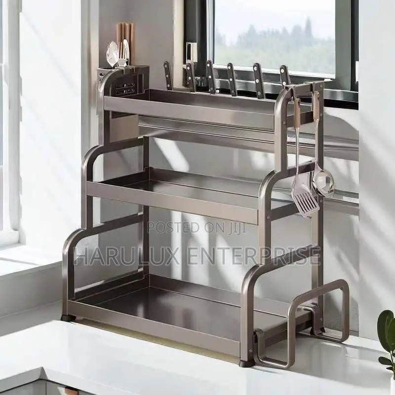 3-Tier Kitchen Storage Rack – 50×57cm