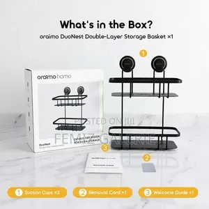 Oraimo Duonest Nail-free Double-tier Storage Basket