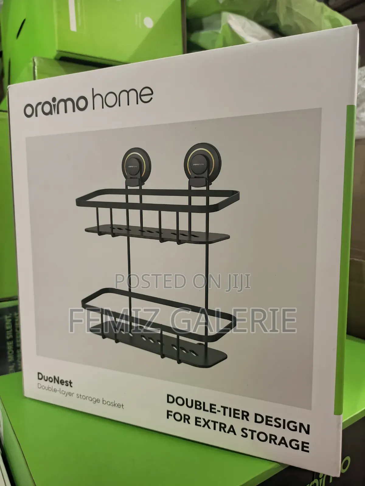 Oraimo Duonest Nail-free Double-tier Storage Basket