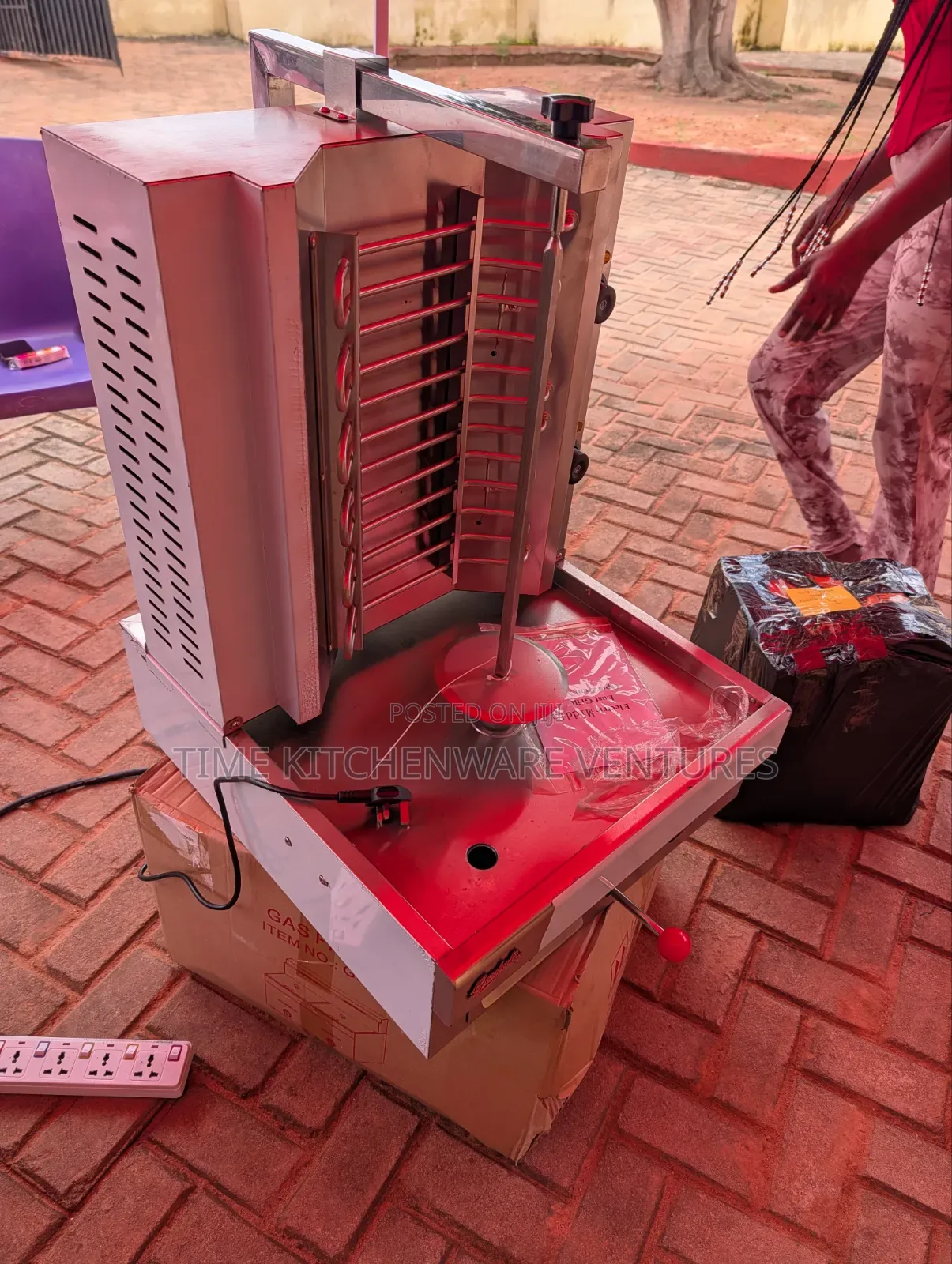 Electric Shawarma Grill Machine