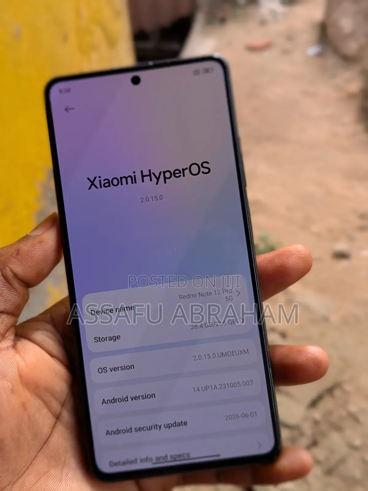 Xiaomi Redmi Note 12 Pro 5G 256 GB Black