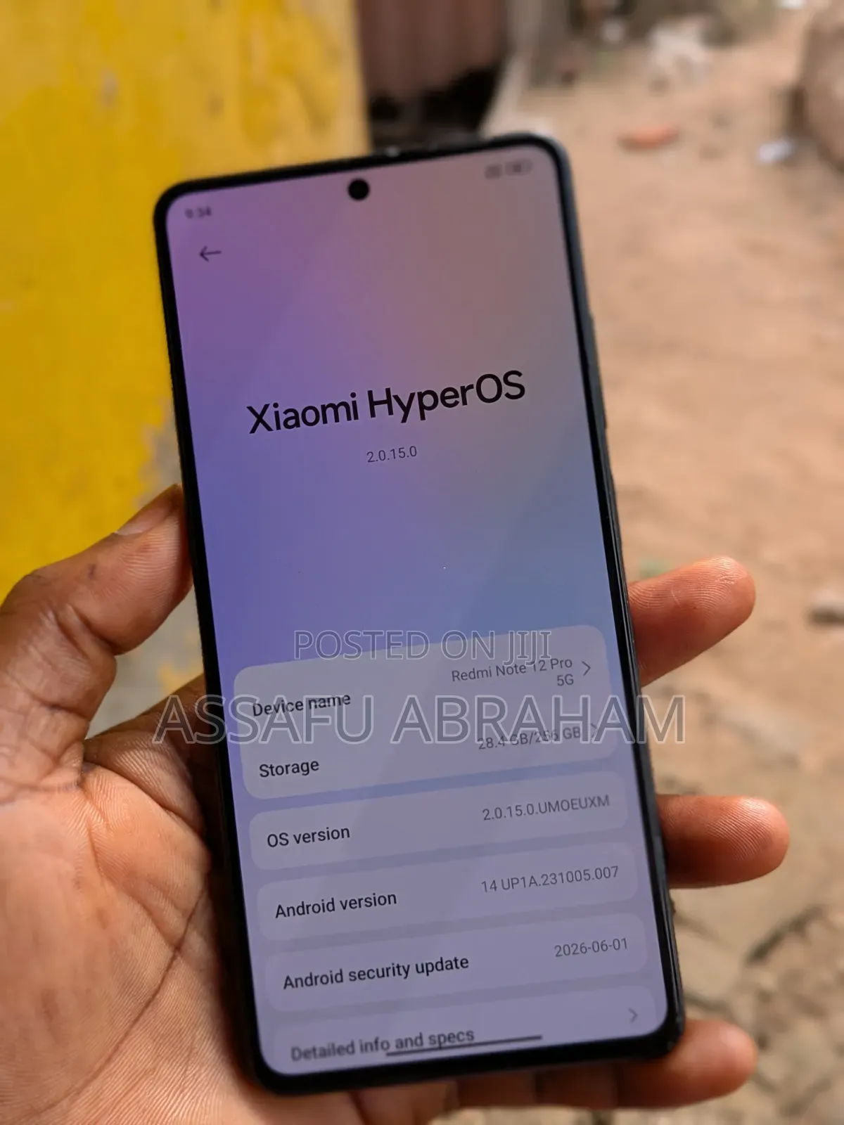 Xiaomi Redmi Note 12 Pro 5G 256 GB Black