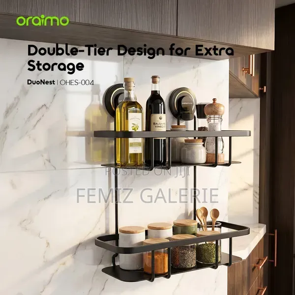 Oraimo Duonest Nail-free Double-tier Storage Basket