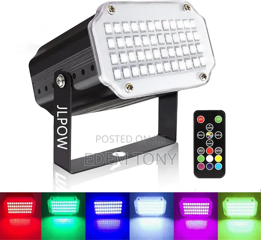 48-led Mini Strobe Light With Remote