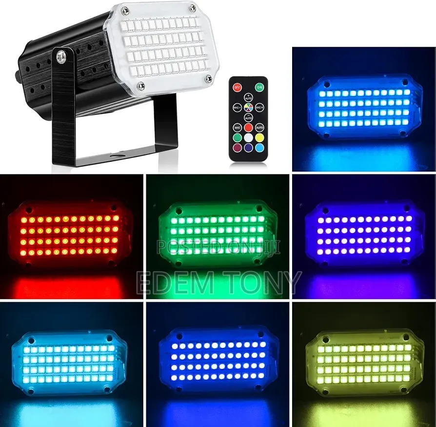 48-led Mini Strobe Light With Remote