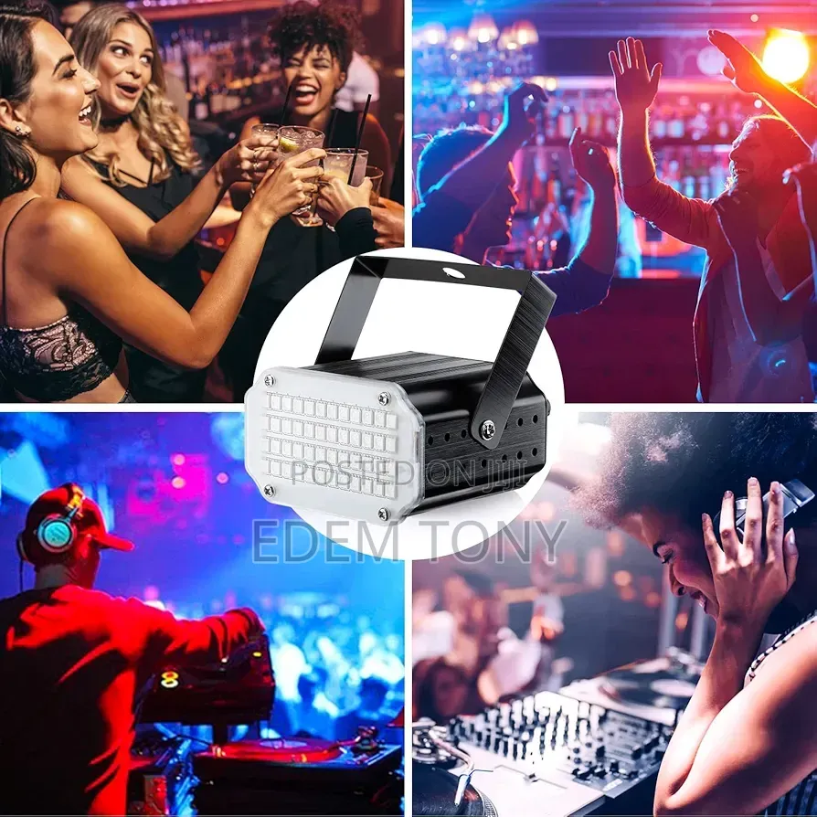 48-led Mini Strobe Light With Remote