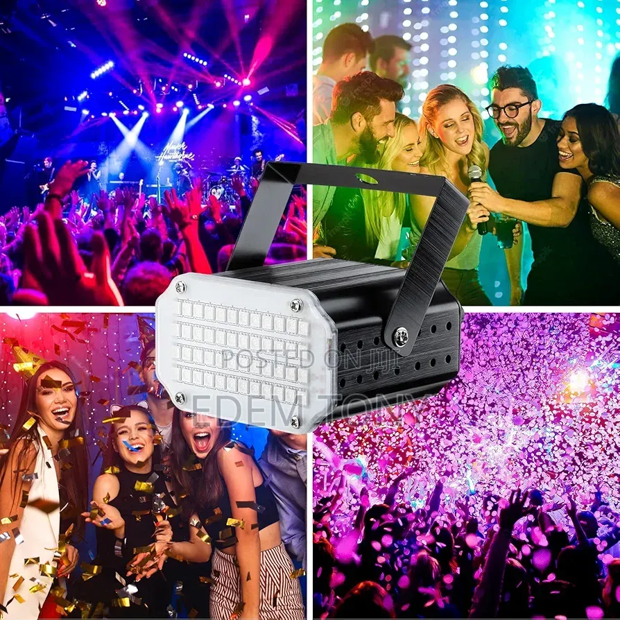 48-led Mini Strobe Light With Remote