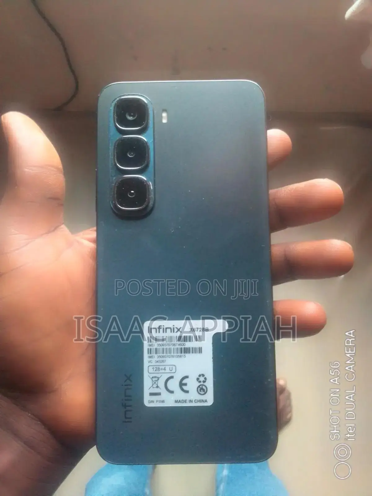New Infinix Hot 60i 128 GB Blue