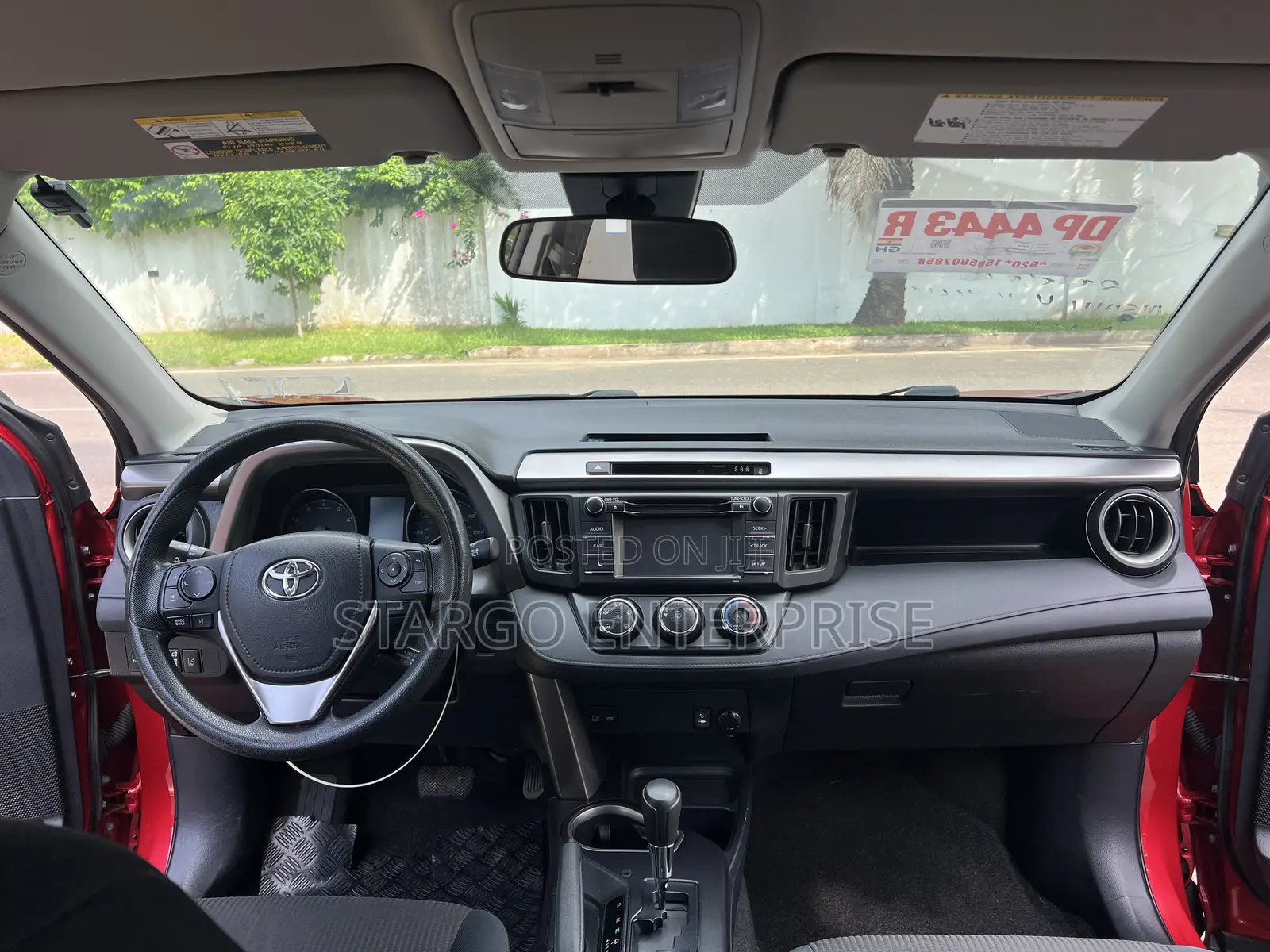Toyota RAV4 LE AWD (2.5L 4cyl 6A) 2017 Red