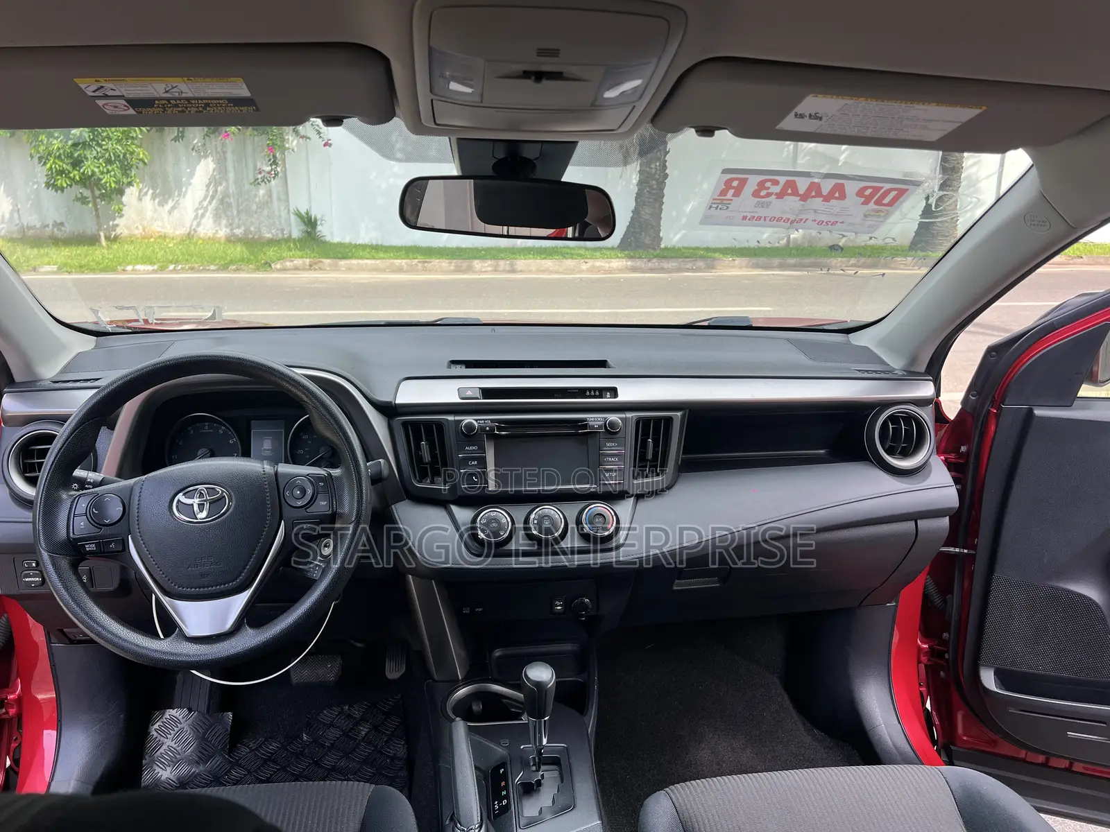 Toyota RAV4 LE AWD (2.5L 4cyl 6A) 2017 Red