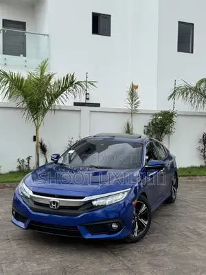 Honda Civic Touring Coupe 2018 Blue