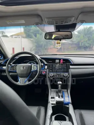 Honda Civic Touring Coupe 2018 Blue