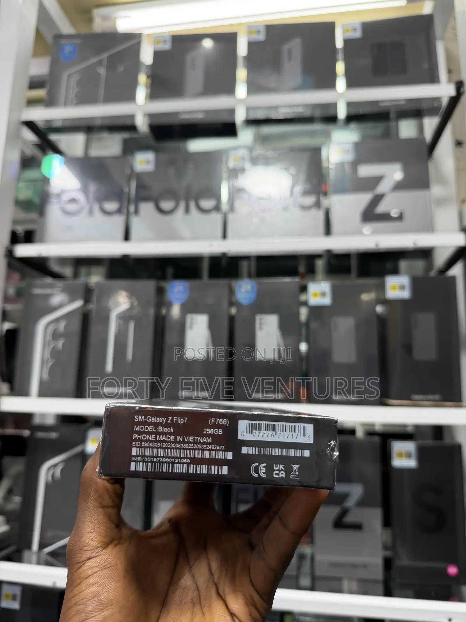 New Samsung Galaxy Z Flip7 256 GB Black