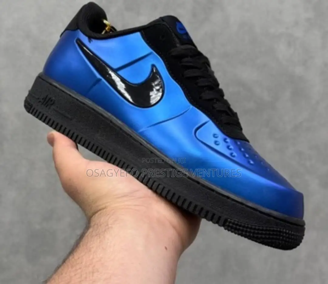 Nike Air Force 1 Low Metallic Blue/Black