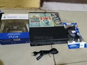 Ps 4 Slim Console (1tb)With 2 Offline Games