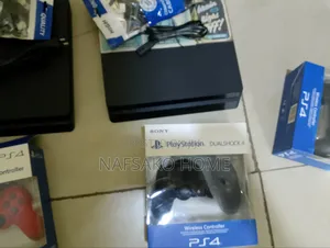 Ps 4 Slim Console (1tb)With 2 Offline Games